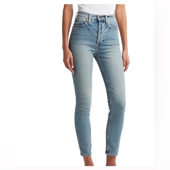 Rowan Denim - Rowan | Light Blue Button-Fly Jeans, Size 31